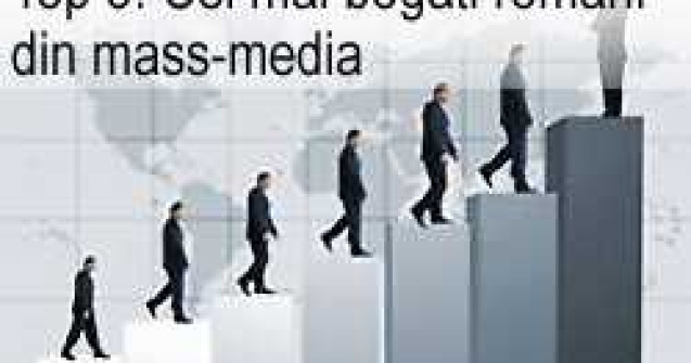 Top 5: Cei mai bogati romani din mass-media