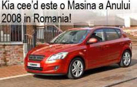 Kia cee&#8217;d este o Masina a Anului 2008 in Romania!
