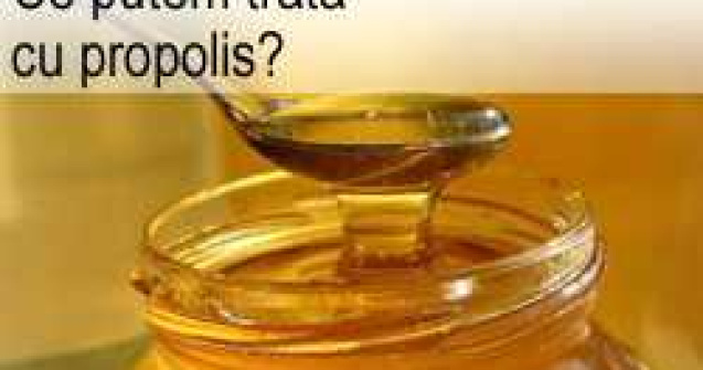 Ce putem trata cu propolis?