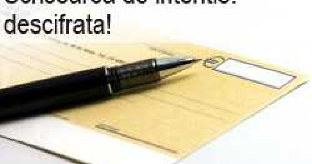 Scrisoarea de intentie: descifrata!