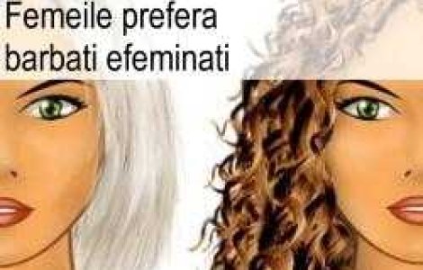 Femeile prefera barbati efeminati