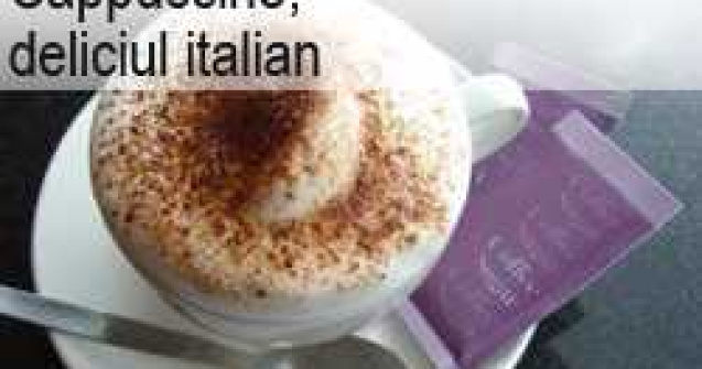 Cappuccino, deliciul italian