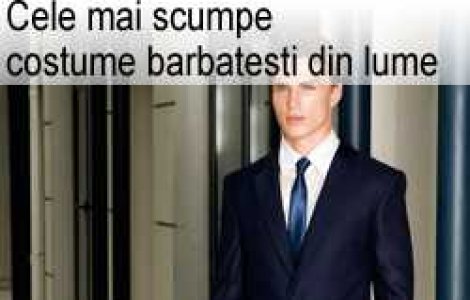 Cele mai scumpe costume barbatesti din lume