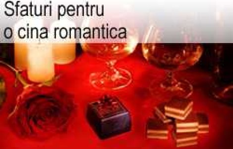 Sfaturi pentru o cina romantica