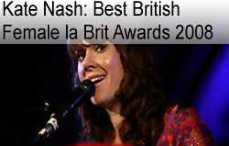 Kate Nash: Best British Female la Brit Awards 2008