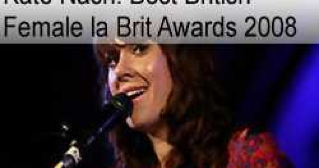Kate Nash: Best British Female la Brit Awards 2008