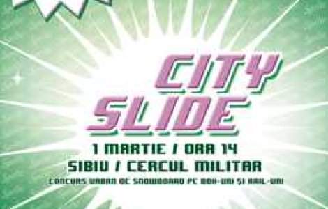 City Slide: snowboard pe box-uri si rail-uri!