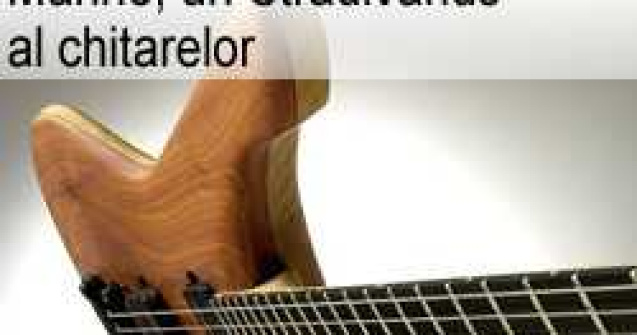 Manne, un Stradivarius al chitarelor