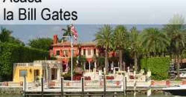 Acasa la Bill Gates