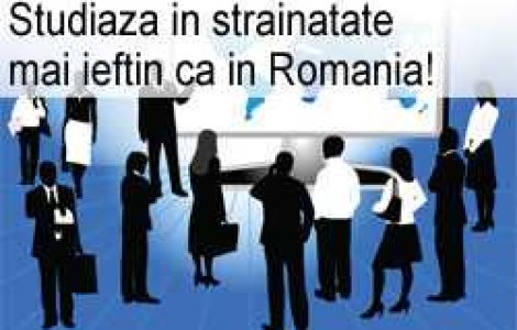 Studiaza in strainatate mai ieftin ca in Romania!