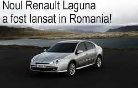Noul Renault Laguna a fost lansat in Romania!