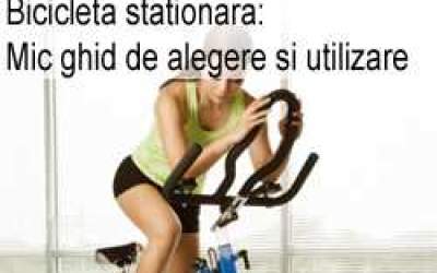 Bicicleta stationara: Mic...