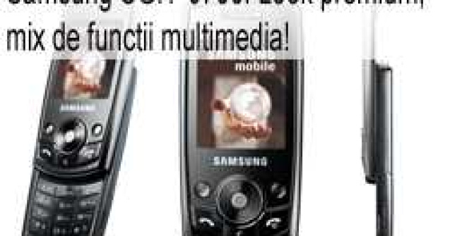 Samsung SGH–J700: Look premium, mix de functii multimedia!