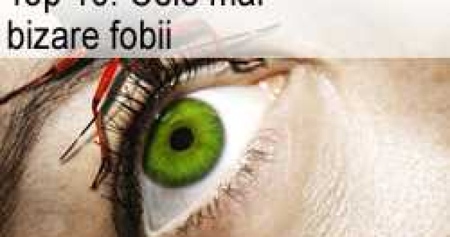 Top 10: Cele mai bizare fobii