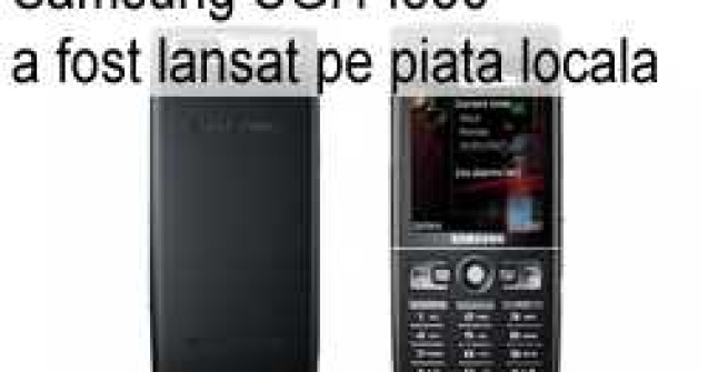Samsung SGH-I550 a fost lansat pe piata locala