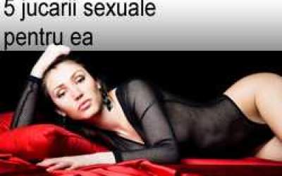 5 jucarii sexuale pentru ea
