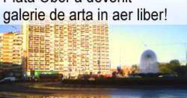 Piata Obor a devenit galerie de arta in aer liber!