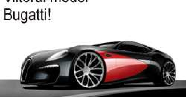 Viitorul model Bugatti!