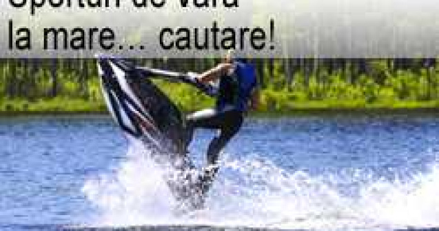 Sporturi de vara la mare&#8230; cautare!