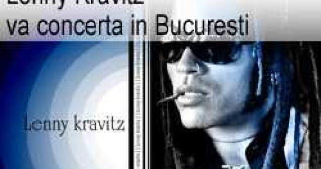 Lenny Kravitz va concerta in Bucuresti