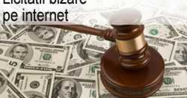 Licitatii bizare pe internet