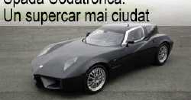 Spada Codatronca: un supercar mai ciudat