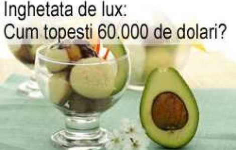 Inghetata de lux: Cum topesti 60.000 de dolari?
