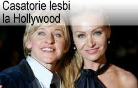 Casatorie lesbi la Hollywood