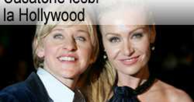 Casatorie lesbi la Hollywood