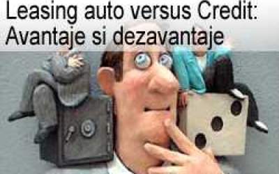 Leasing auto versus Credit:...