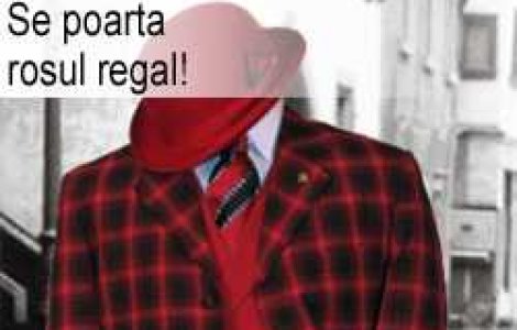 Se poarta rosul regal!