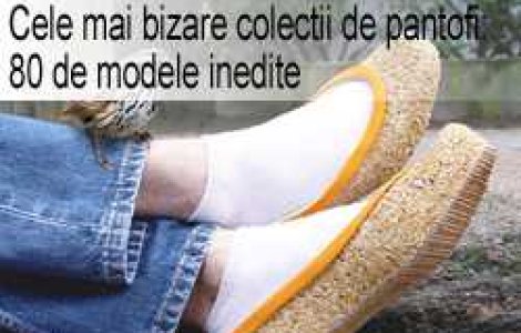 Cele mai bizare colectii de pantofi: 80 de modele inedite