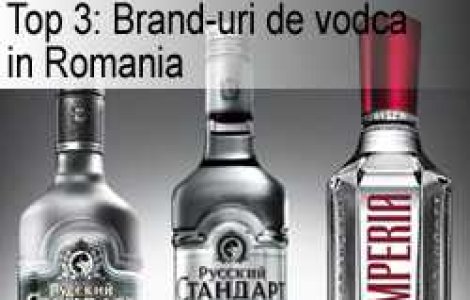 Top 3: Brand-uri de vodca in Romania