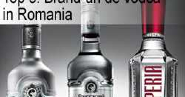 Top 3: Brand-uri de vodca in Romania
