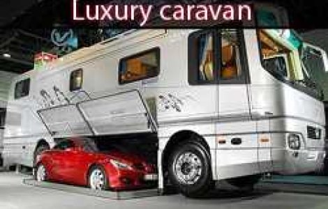 Luxury caravan: un palat pe roti