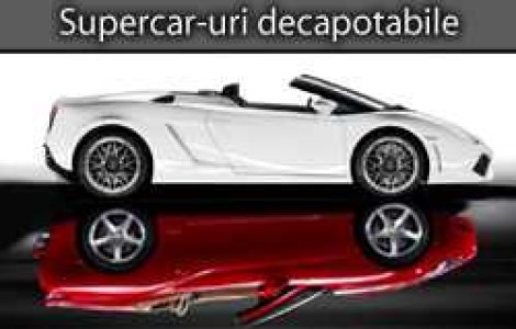 Doua supercar-uri decapotabile? Absolut superbe!