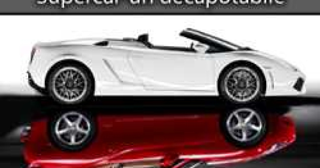 Doua supercar-uri decapotabile? Absolut superbe!