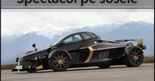Tramontana R: Spectacol pe sosele