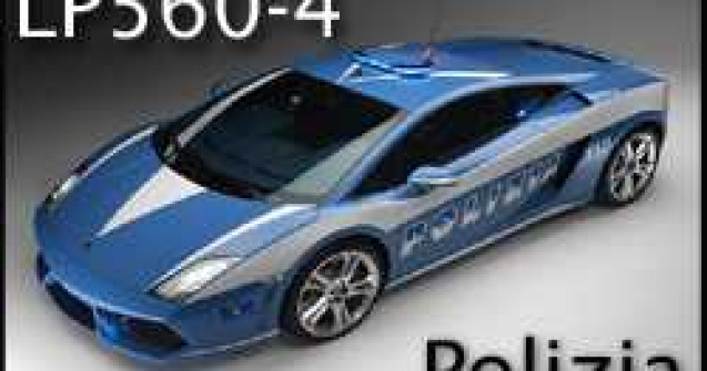 Vine politia! Cu un Lamborghini Gallardo LP560-4!