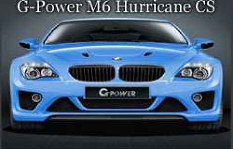 G-Power M6 Hurricane CS: Cel mai puternic BMW