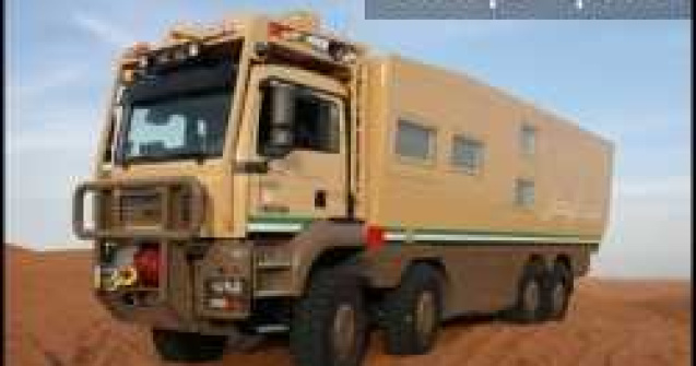 Lux pe opt roti, intr-un camion!