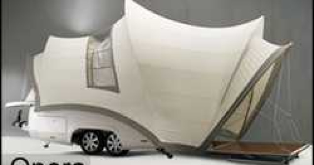 Remorca se transforma in casa de vacanta!