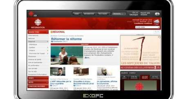  Top  Un concurent redutabil pentru iPad?