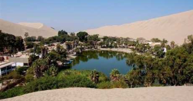 Un colt de rai, in plin desert...