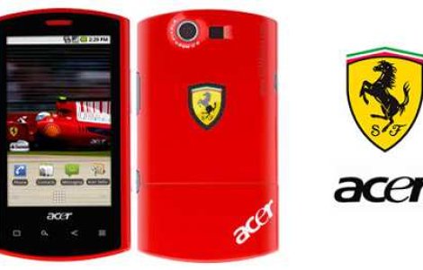 Smartphone Ferrari, de la Acer