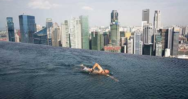 Marina Bay Sands: Piscina din cer