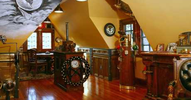 Ai locui aici? O casa steampunk fascinanta!