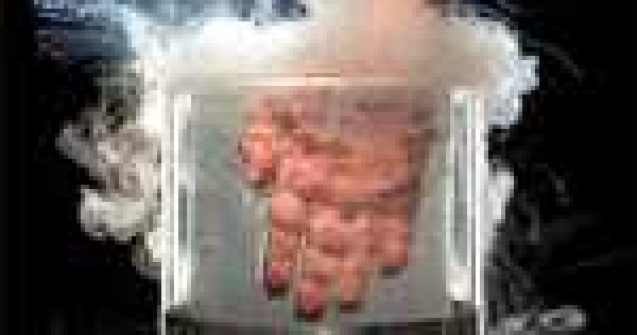 Xperiment: Cu mana in nitrogen lichid