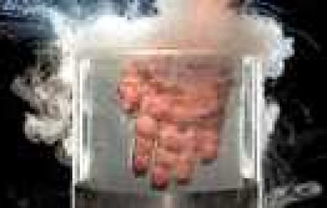 Xperiment: Cu mana in nitrogen lichid