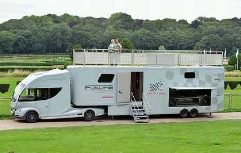 Futuria: Casa si garaj intr-un camion